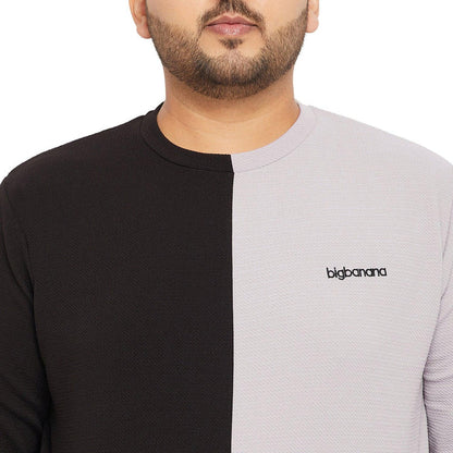 Men Plus Size Lindsay Colorblock Sweatshirt