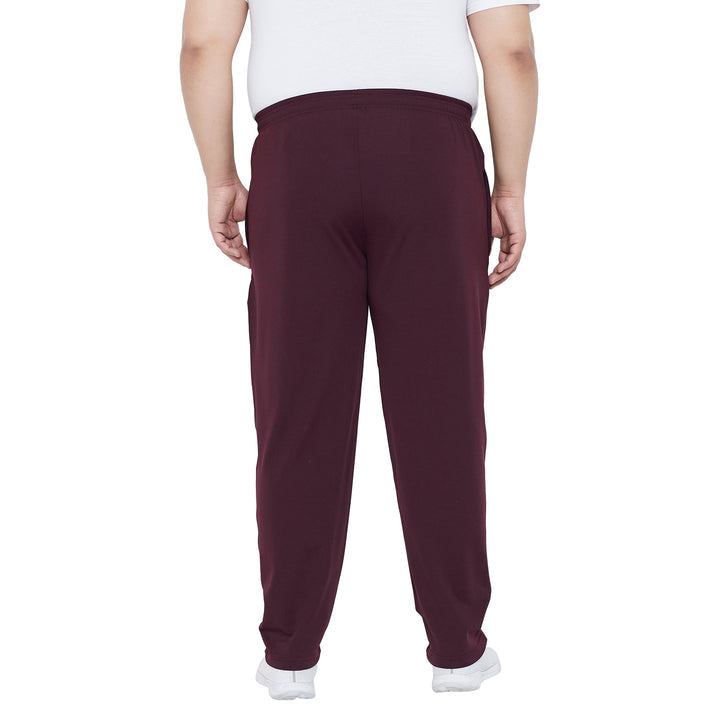 Men Plus Size Lockwood Solid Trackpants