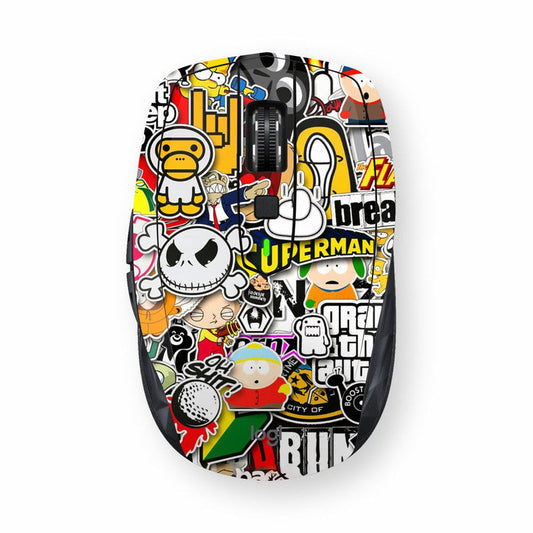 LogitechRazerApple GTA Abstract Mouse Skin