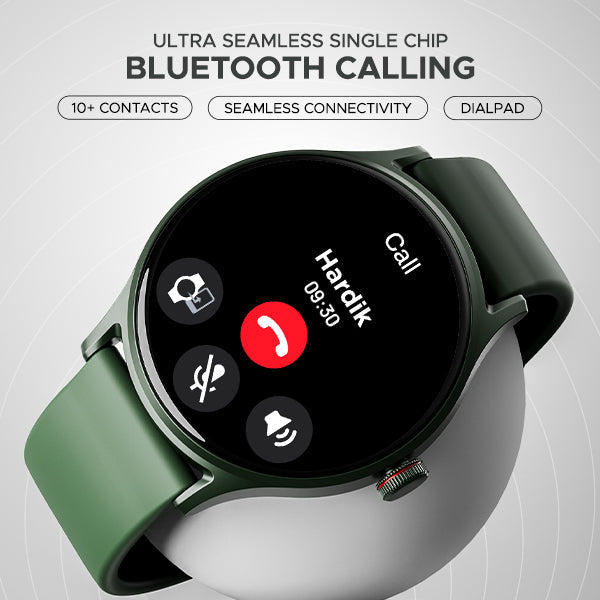 boAt Lunar Vista  Smartwatch with 1.52 3.86cm Vivid Round Display BT Calling  100 Sports Modes AI Voice Assistant