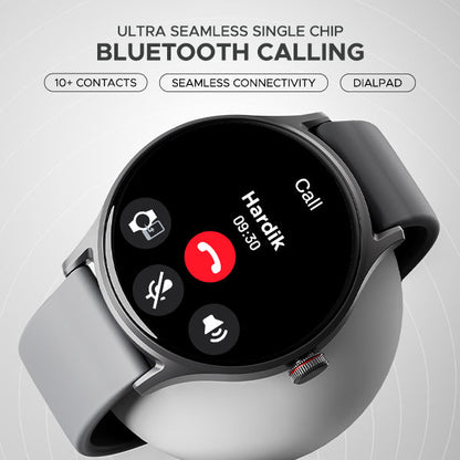 boAt Lunar Vista  Smartwatch with 1.52 3.86cm Vivid Round Display BT Calling  100 Sports Modes AI Voice Assistant