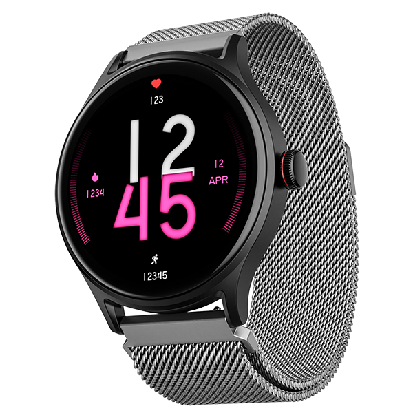 boAt Lunar Vista  Smartwatch with 1.52 3.86cm Vivid Round Display BT Calling  100 Sports Modes AI Voice Assistant