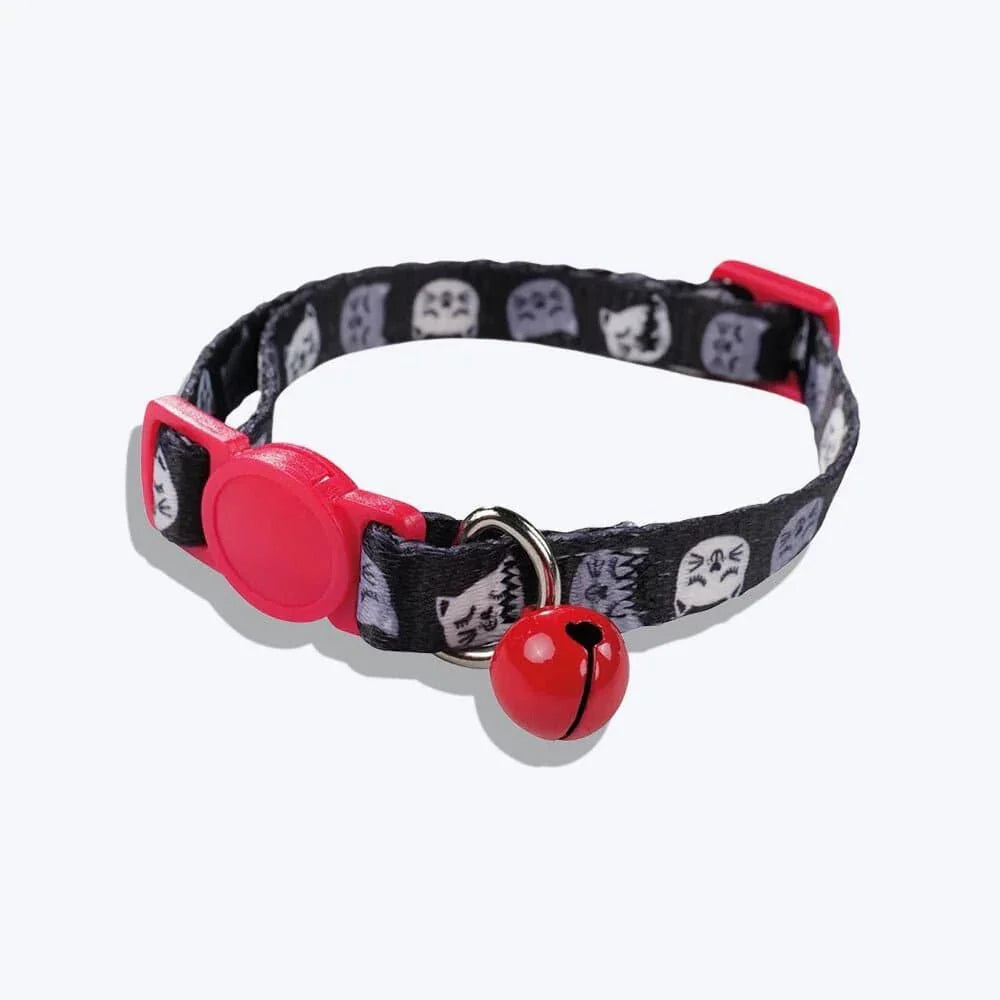M Pets Zany Eco Collar for Cats Red