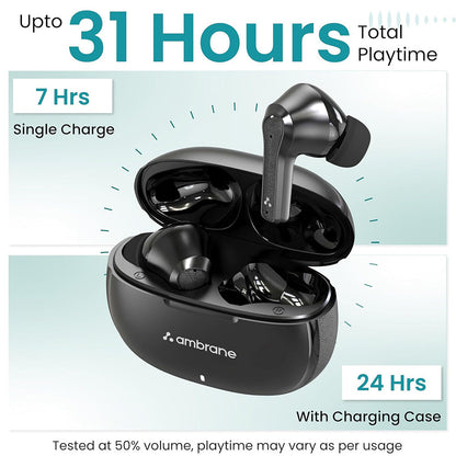 Ambrane Dots Quad TWS Ear Earbuds