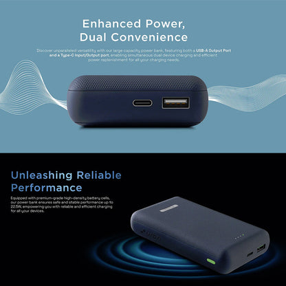 Urbn UPR205 22.5W 20000 mAh Ultra Compact QCPD Power Bank