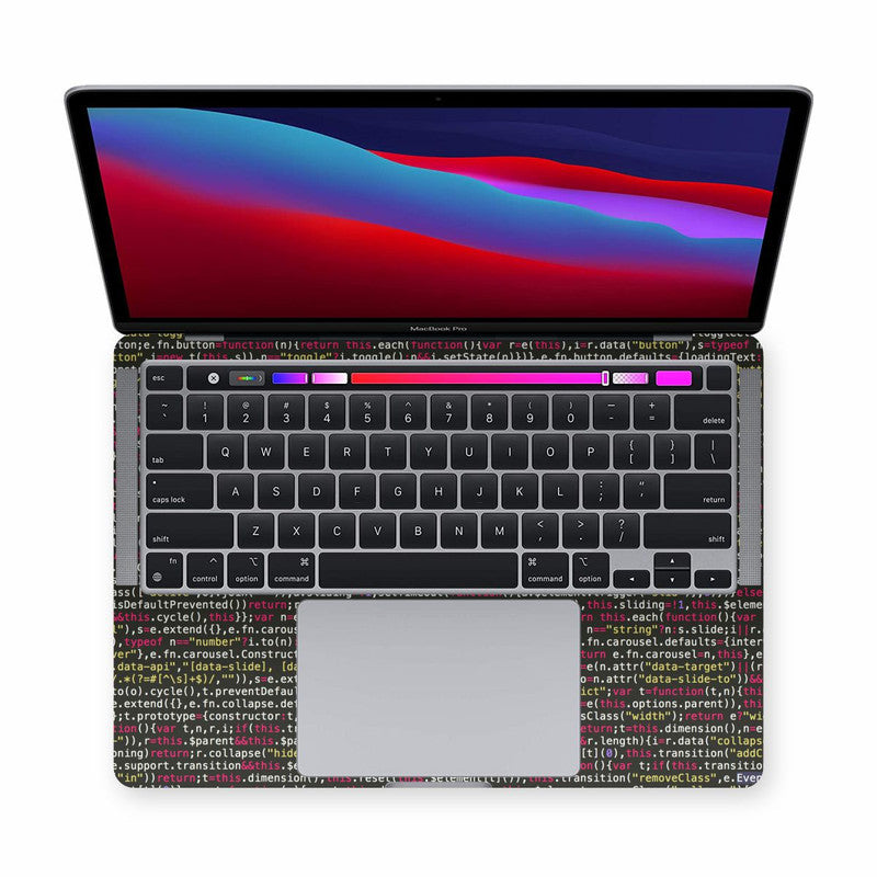 Macbook Coding Laptop Skins