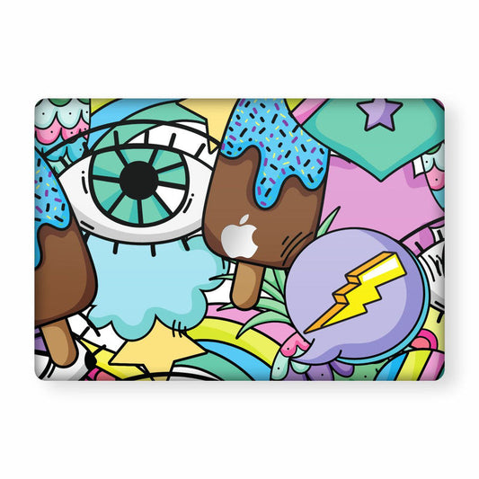 Macbook Eyece Cream Laptop Skins