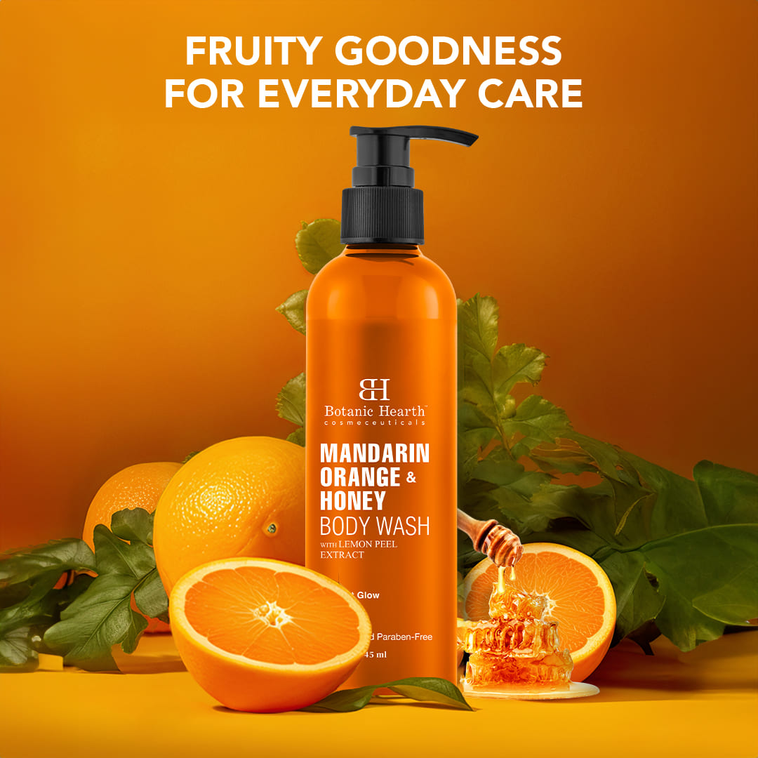 Mandarin Orange  Honey Body Wash 245ml