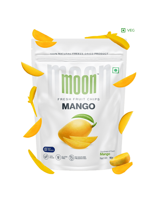 Moon Freeze Dried Mango Slice Size 16 Grams