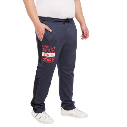 Men Plus Size Marlo Printed Trackpant