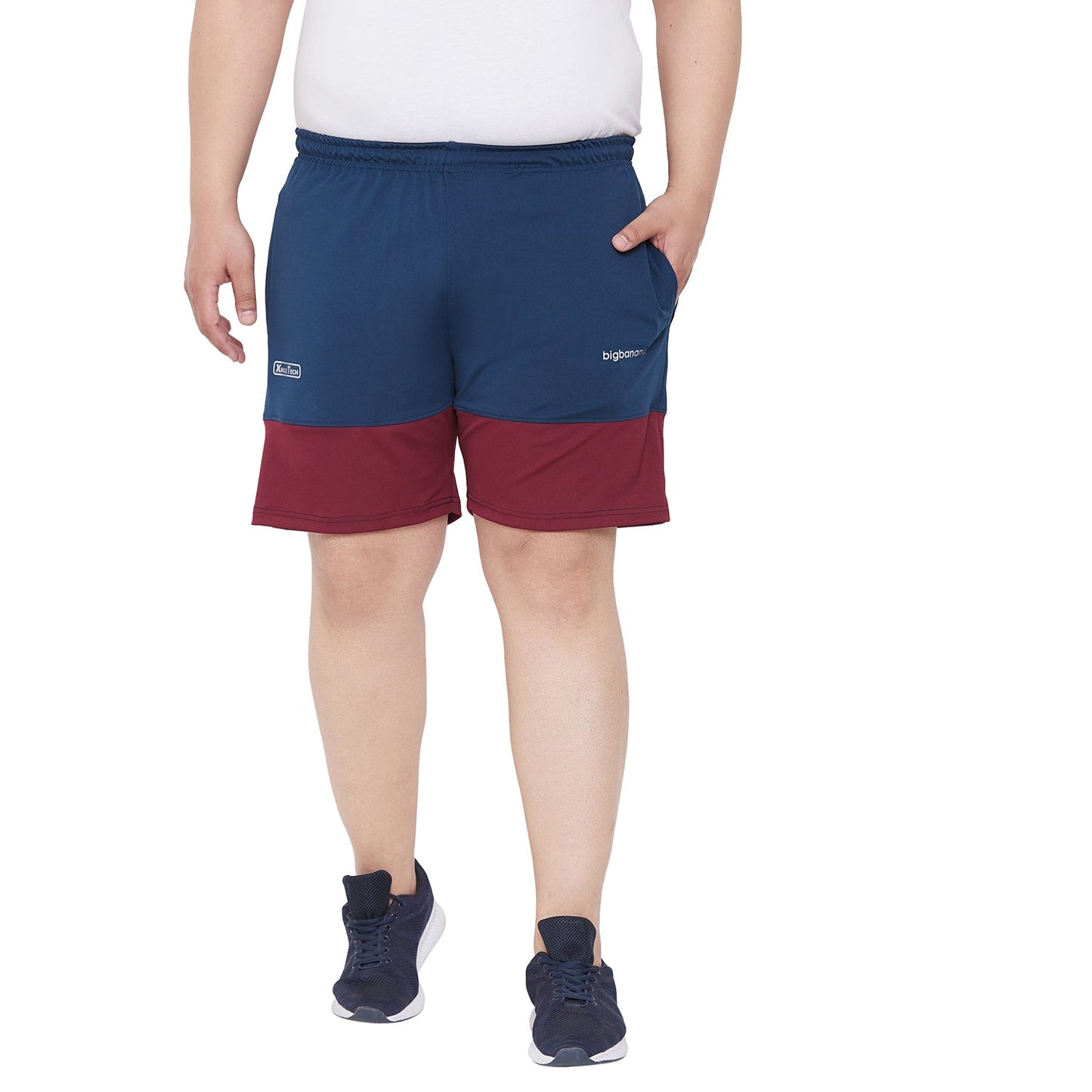 Men Plus Size McLean Colorblock Shorts