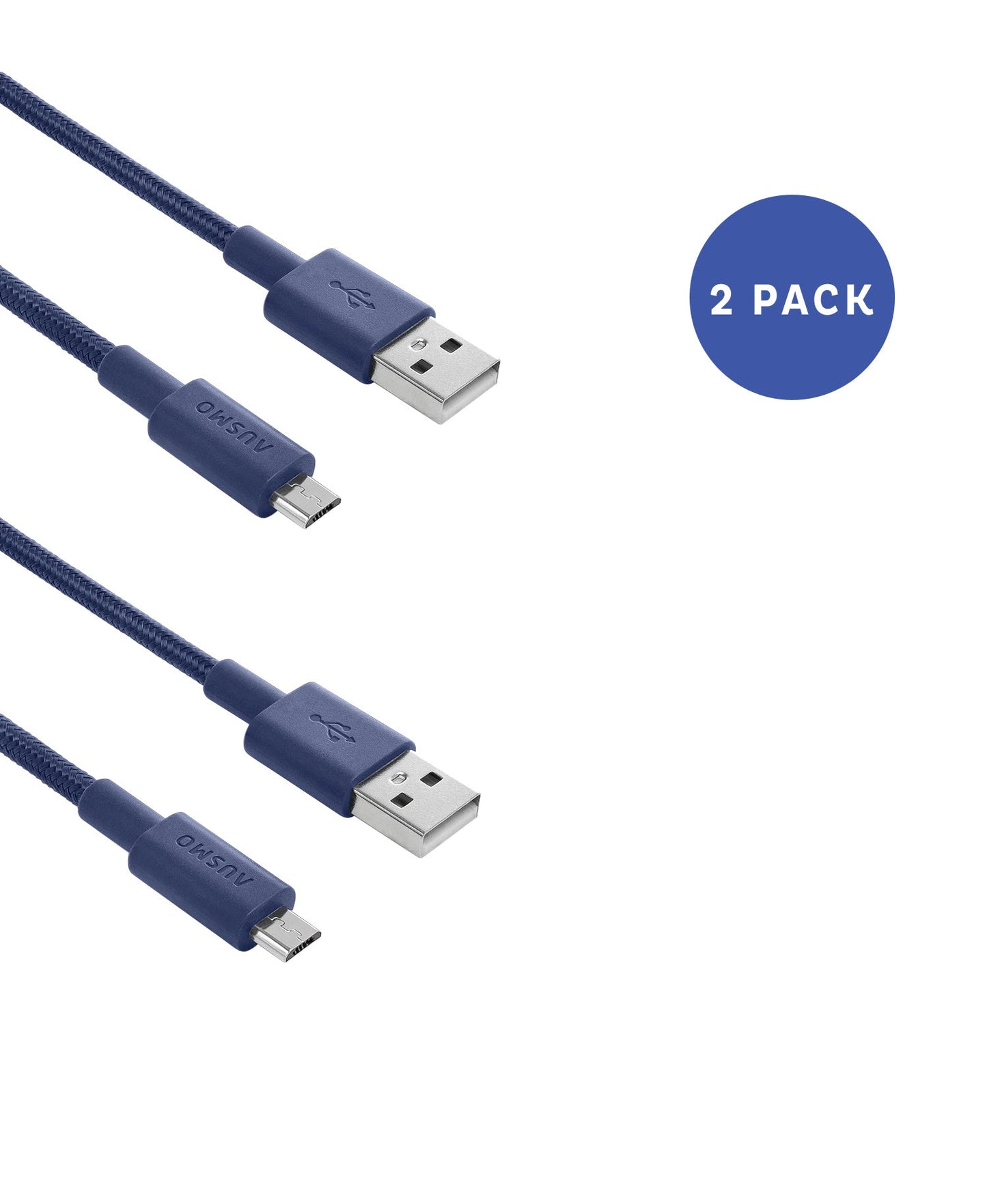 Micro USB 2-Pack 4 FT and 4FT Cable CORE