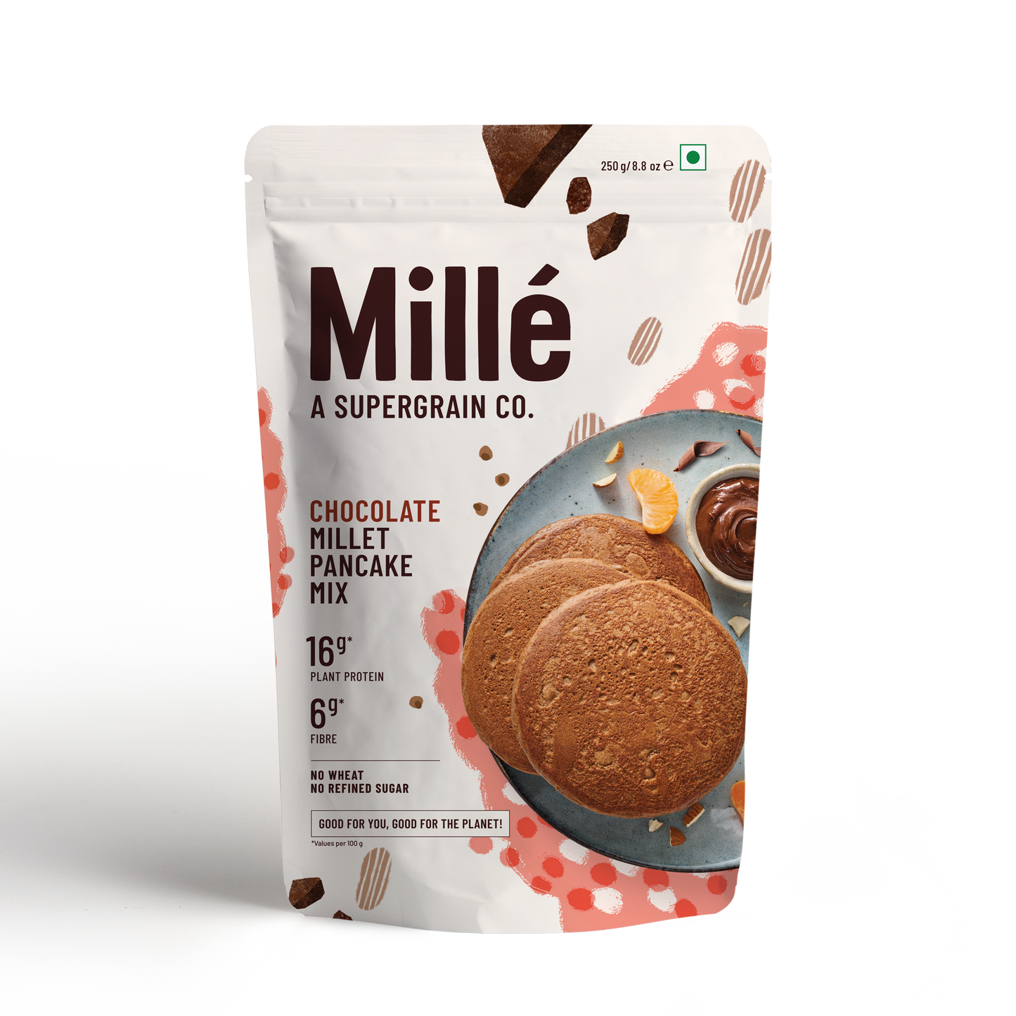 Chocolate Millet Pancake Mix