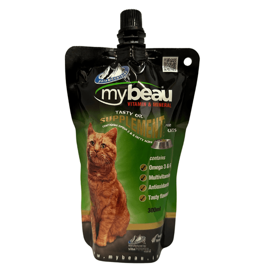 My Beau Vitamin  Mineral Food Supplement with Meat  Garlic for Cats