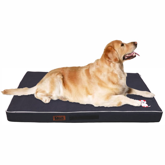 Petter World Comfort Flat Cushion Bed for Dogs Autumn Grey