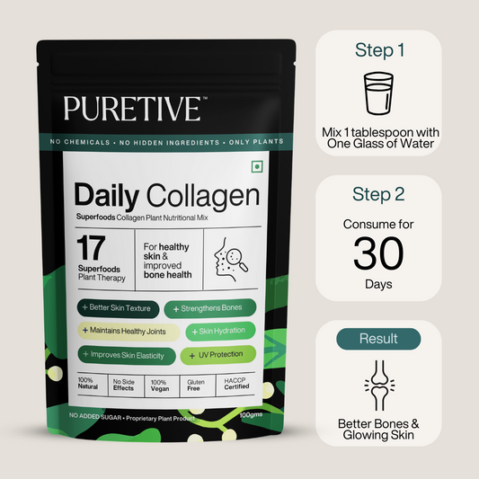 Daily Collagen  Reduces Signs of Ageing  Boost Skin Glow