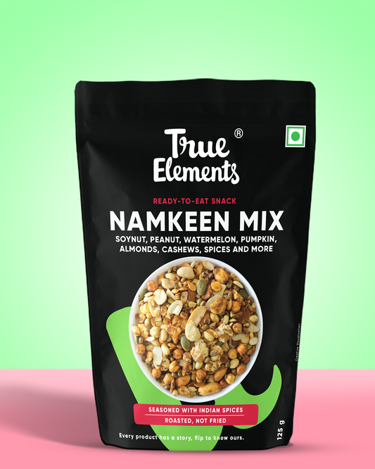 Namkeen Mix - Crunchy Seeds Nuts and Pulses Contains 21.1g Protein