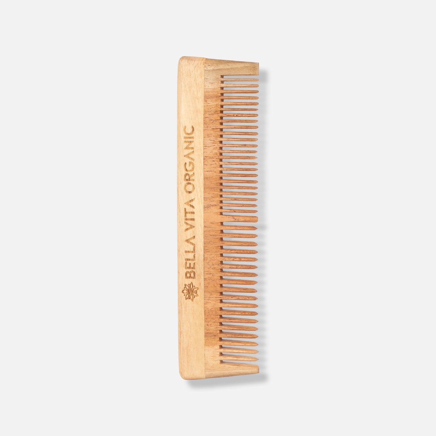 NEEM Wooden Dual Tooth Comb