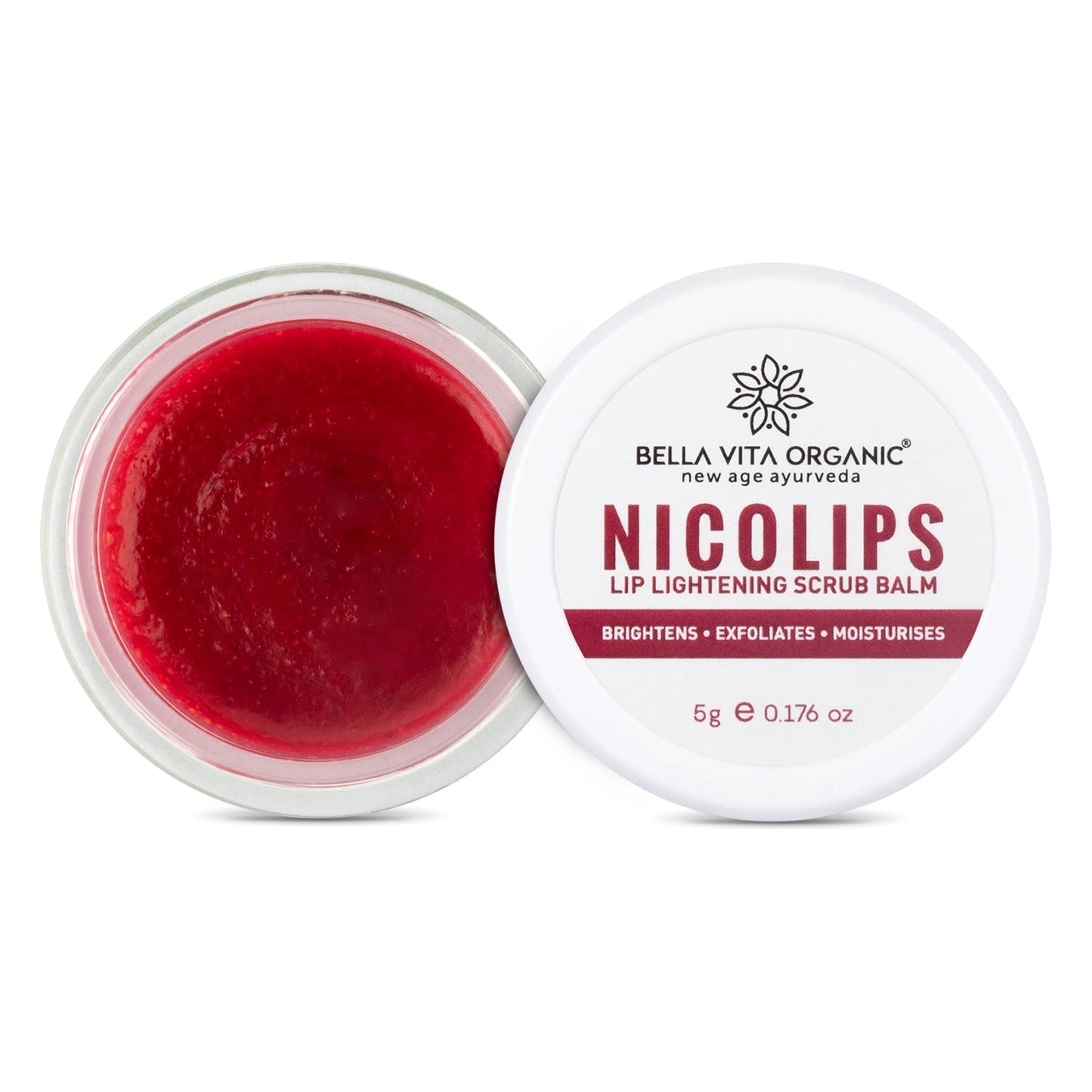 Mini Nicolips Lip Lightening Scrub