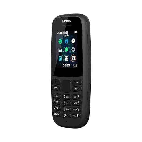 Nokia 105 Dual SIM Black - 2019 Edition