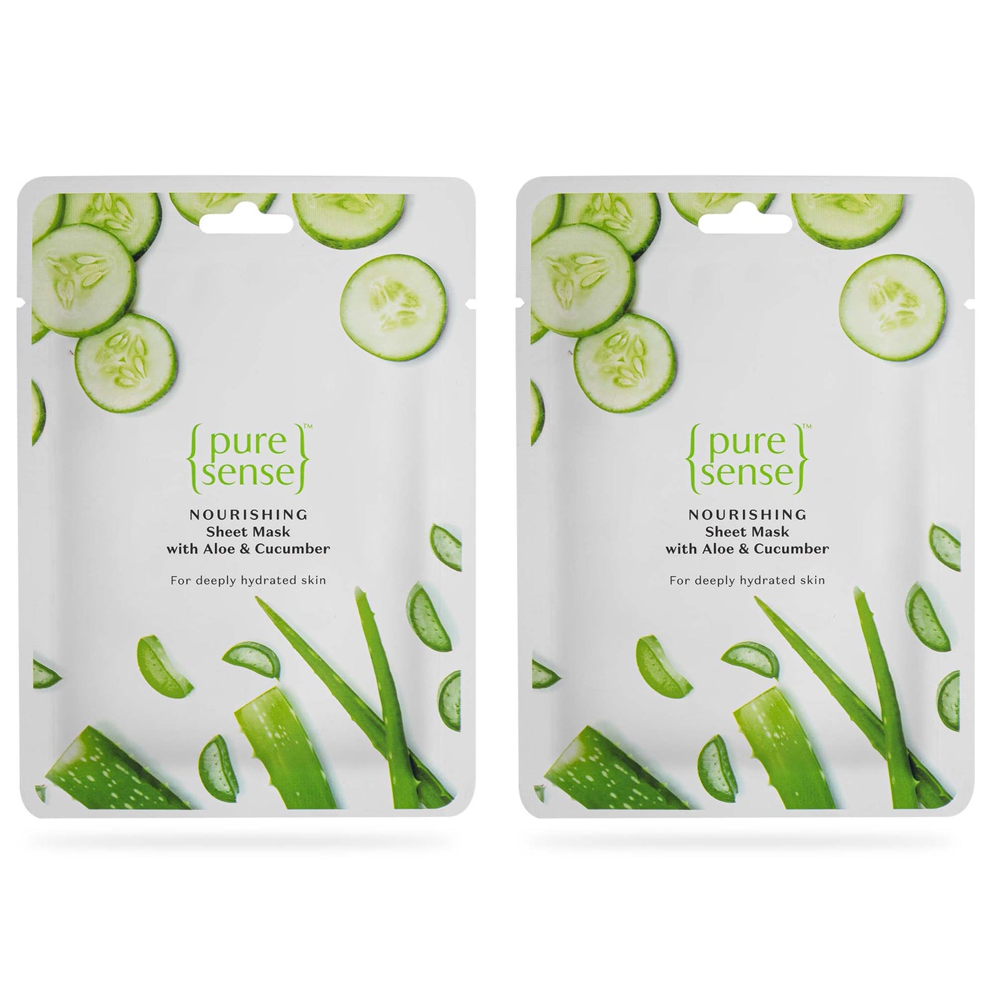 Nourishing Sheet Mask with Aloe Vera  Cucumber  Pack of 2  From the makers of Parachute Advansed  30ml