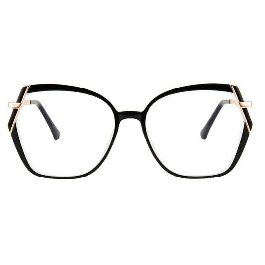 Improve Your LookLuxurious andFashionable Metal Spring-leg Anti-blue Light Eyeglasses