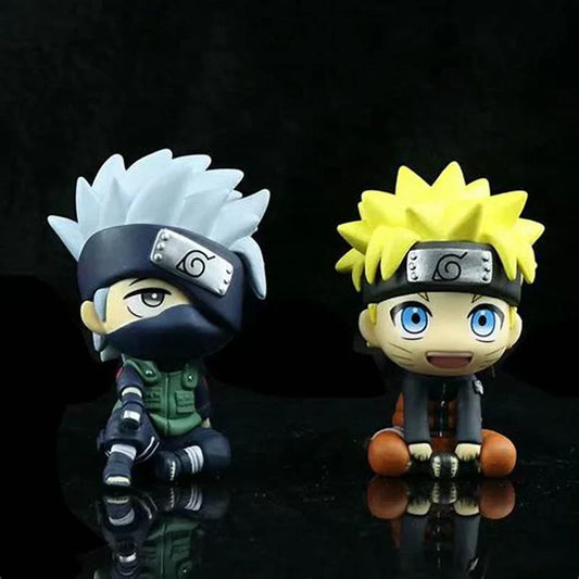 Sixth  Seventh Hokage Decorative Figurines Set of 2