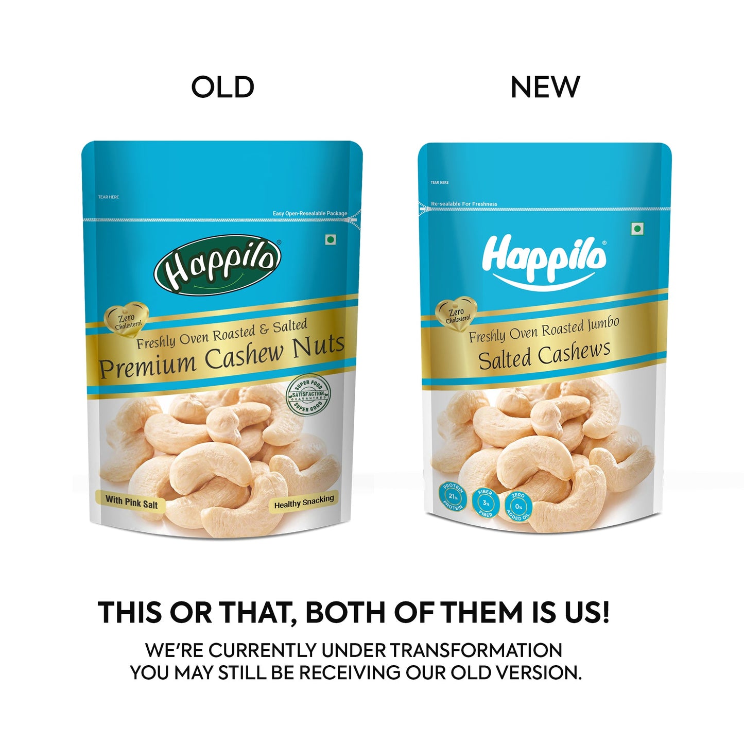 Happilo Roasted  Salted Premium Cashew Nuts