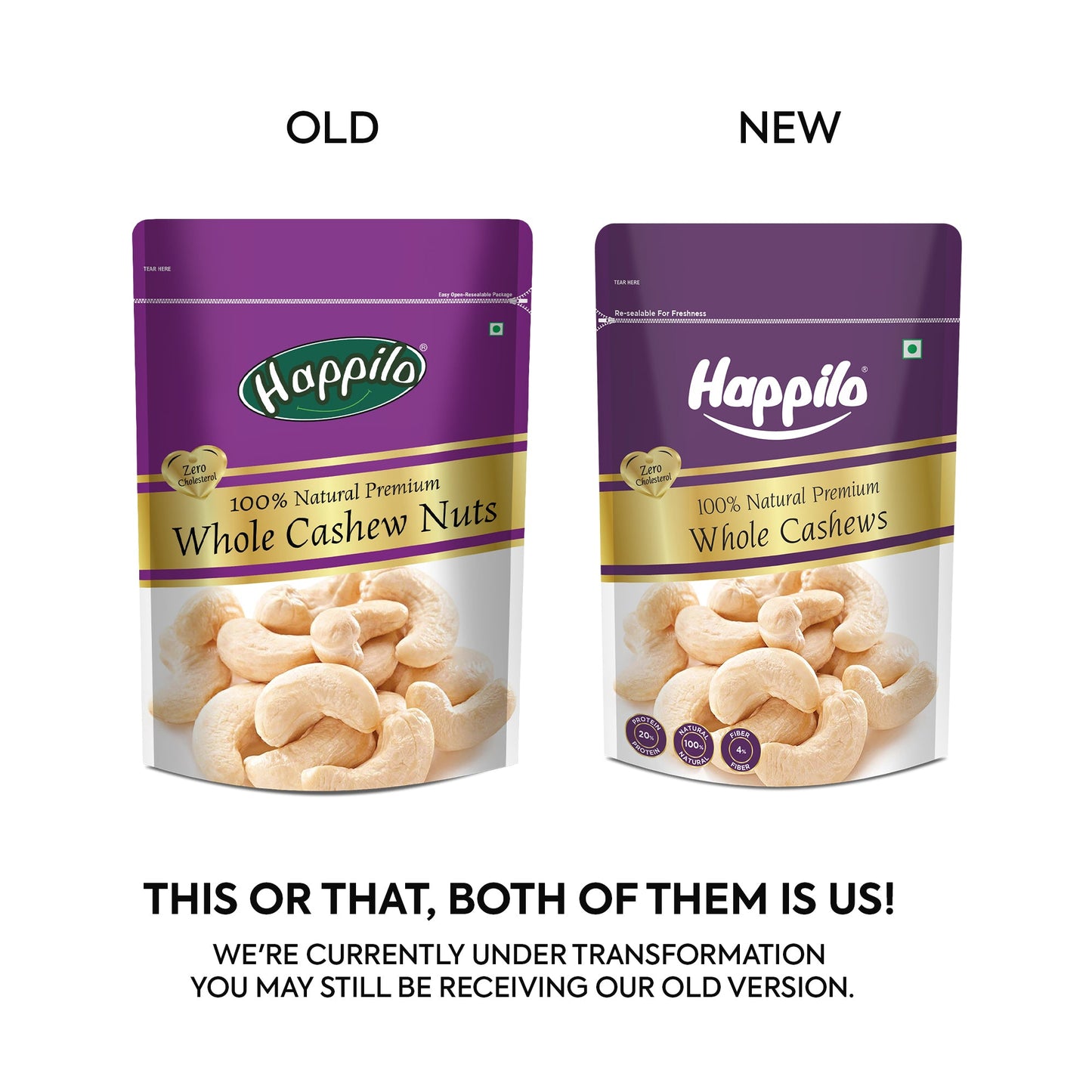 Happilo Premium Whole Cashew Nuts