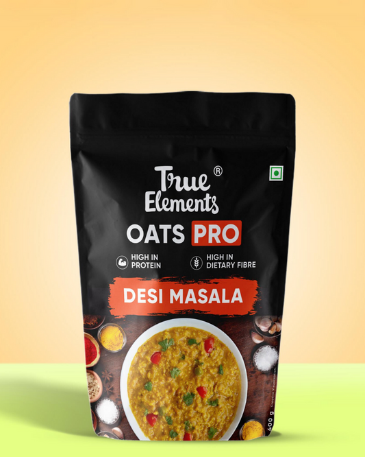 Oats Pro Desi Masala Contains 15.7g Protein