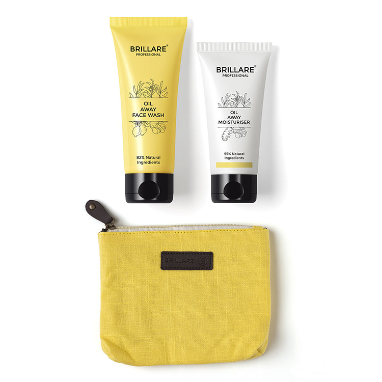 Oil Away Face Wash  Moisturiser with Yellow Pouch