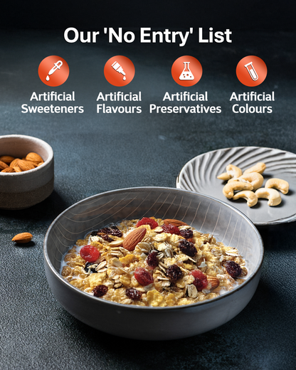 Crunchy Nuts And Berries Muesli 1kg  - Fibre Rich