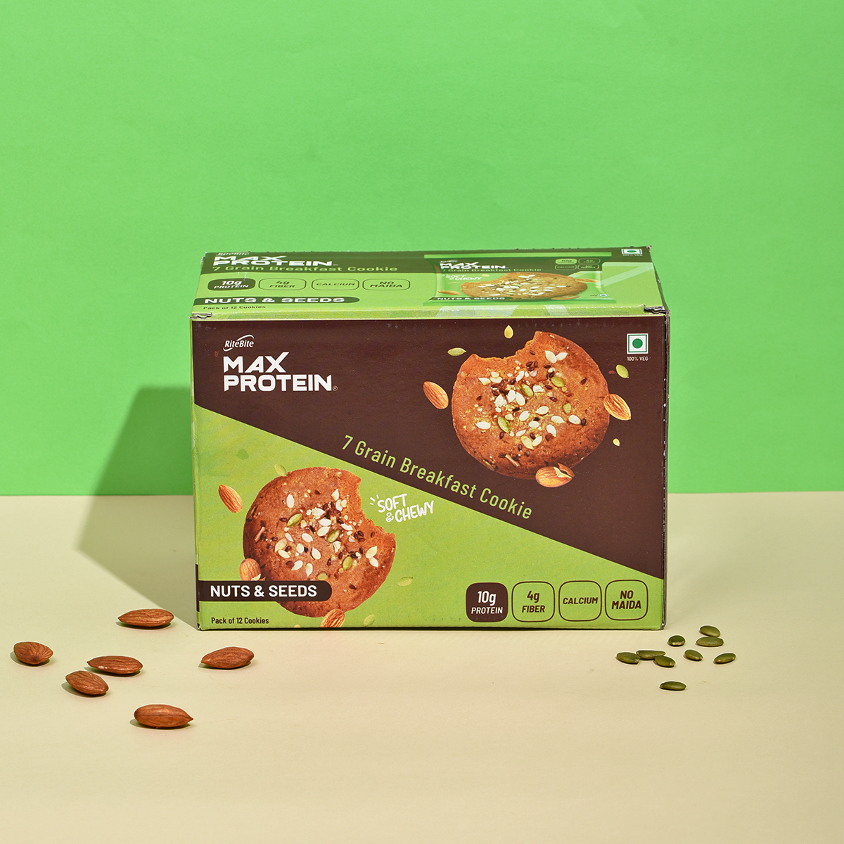 Max Protein Nuts  Seeds Cookie
