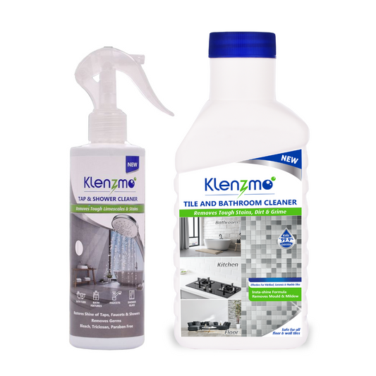 Bathroom Cleaning Kit Tap Shower  Faucet cleaner 270ml Tile and Bathroom Cleaner 850ml