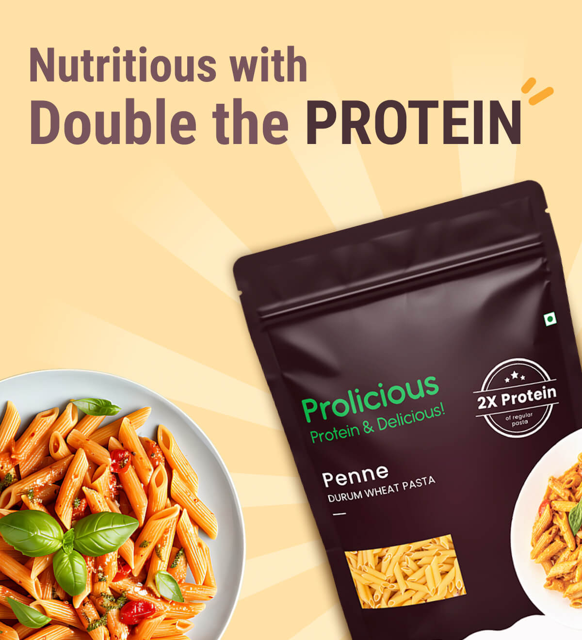 High Protein Penne Pasta  250g