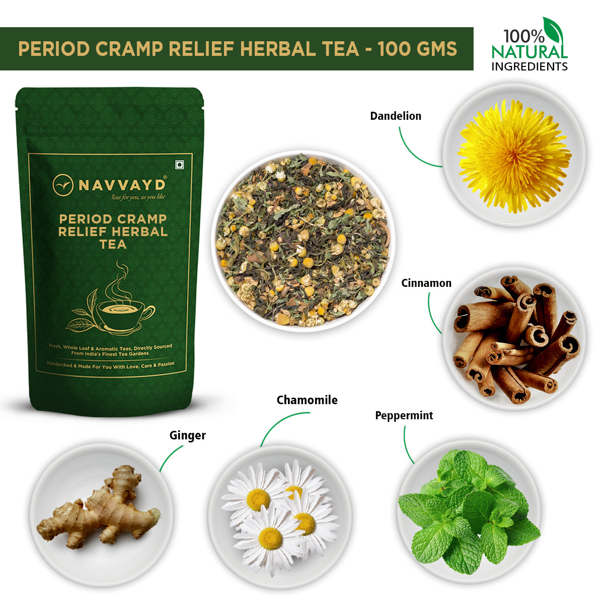 Period Cramp Relief Herbal Tea