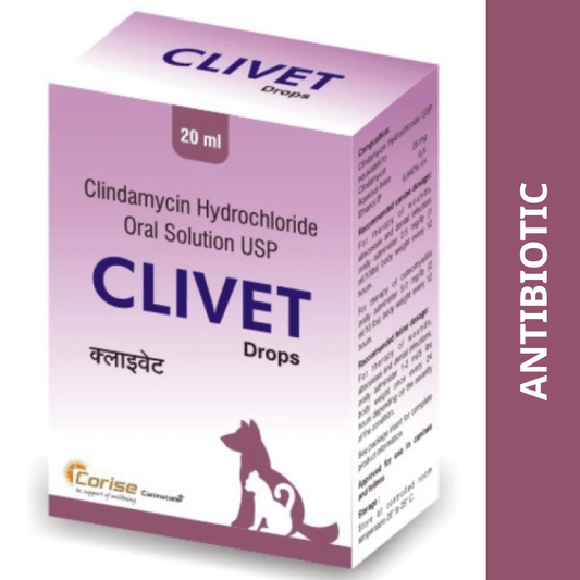 Corise Clivet Clindamycin Drops for Dogs and Cats 30ml