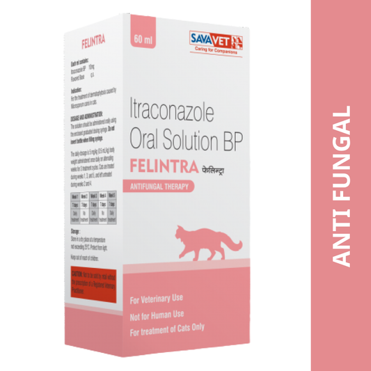 Savavet Felintra Itraconazole Oral Solution Cat 60ml