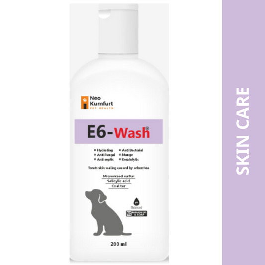 Neo Kumfurt E6 Wash Shampoo for Dogs and Cats