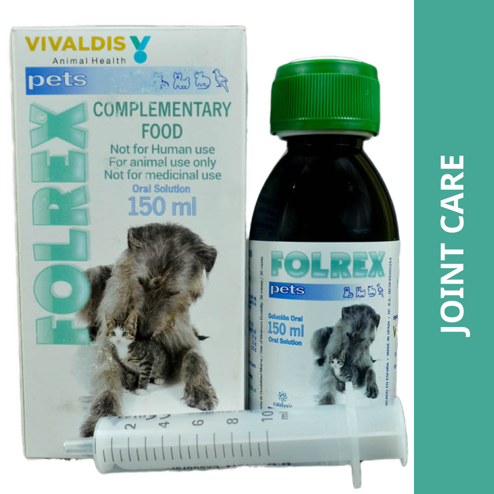 Vivaldis Folrex Pet Syrup for Dogs and Cats 150ml