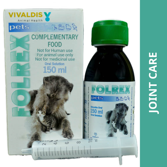 Vivaldis Folrex Pet Syrup for Dogs and Cats 150ml