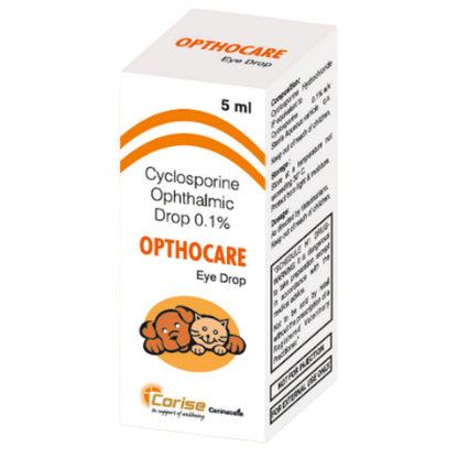 Corise Opthocare Eye Drops Cyclosporine for Dogs  Cats 5ml