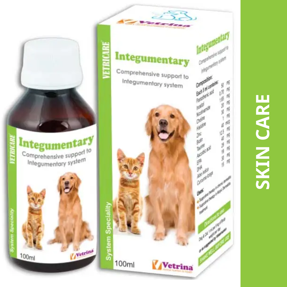 Vetricare Integumentary Syrup for Dogs and Cats 100ml