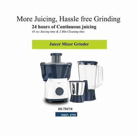 Philips Juicer Mixer Grinder HL756700 500W