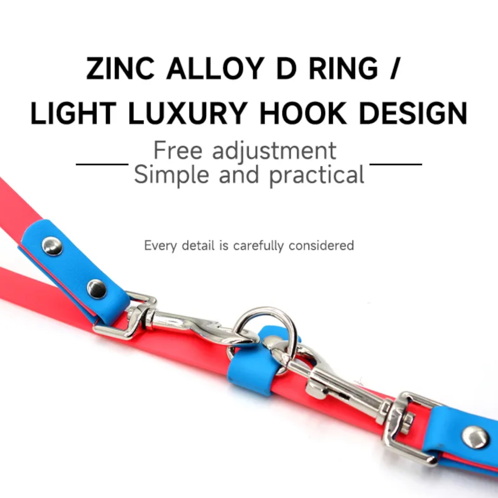 Talking Dog Club Multifunction Handsfree Leash for Dogs Blue