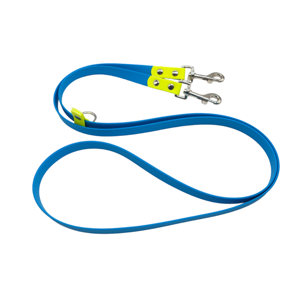 Talking Dog Club Multifunction Handsfree Leash for Dogs Blue