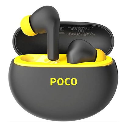 Poco Pods True Wireless Earbuds with 30 Hour Playback