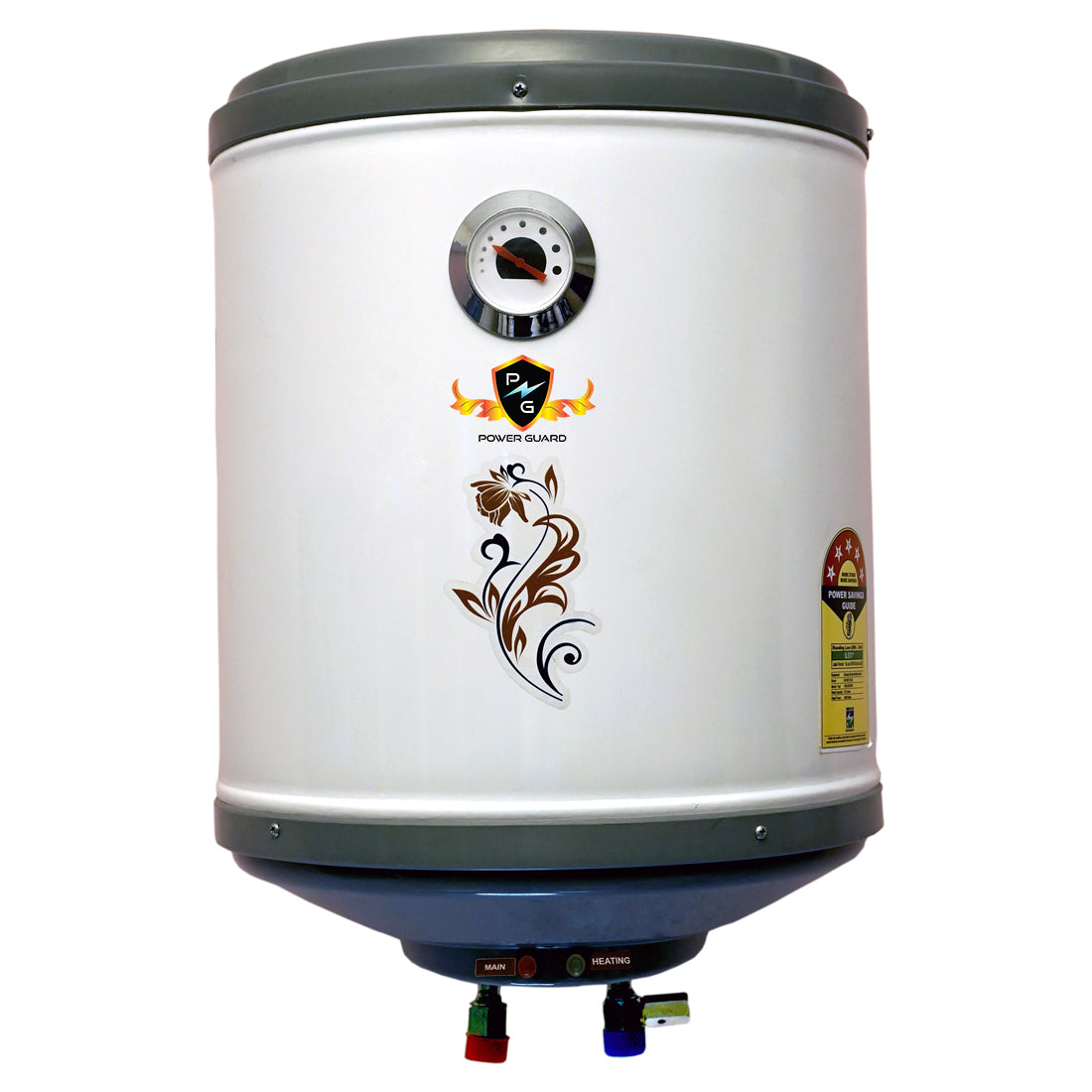 Water Geyser  Power Guard 10L Storage Water Heater Geyser White PG-DECO-10