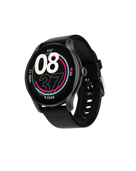 boAt Primia Ace  Smartwatch with 1.43 3.63cm Amoled Display BT Calling 100 Sports Modes Up to 10 Days Battery