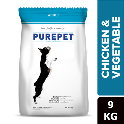 Purepet Chicken  Vegetable Adult Dog Dry Food